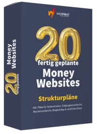 Affiliate Marketing Website, Webpirat, Onai Osman, Strukturpläne, Money Website