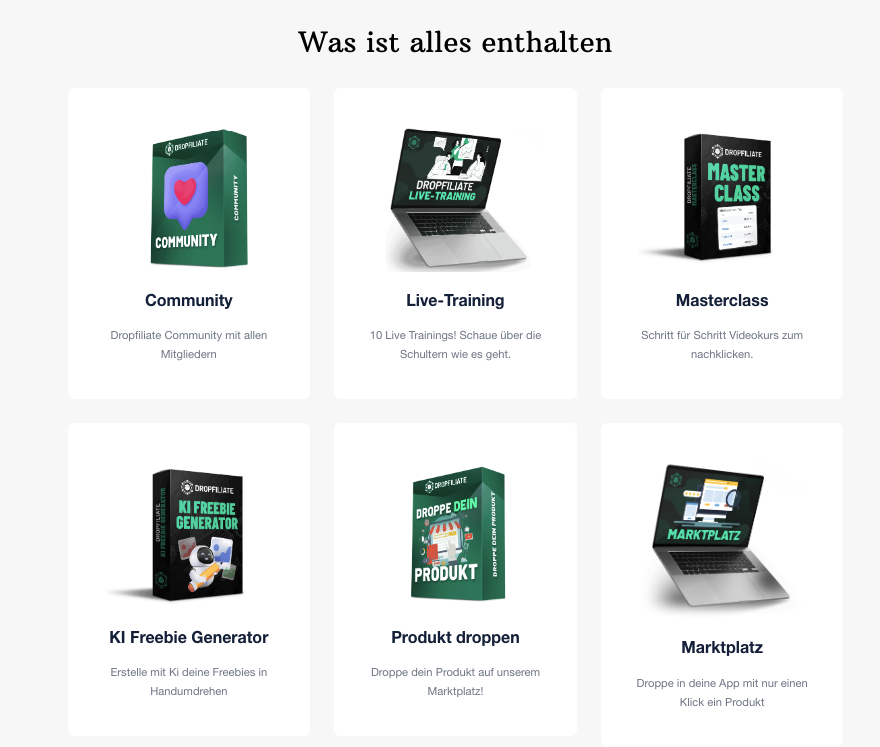 Dropfiliate Erfahrung, Ralf Schmitz, Sven Hansen, Tommy Seewald