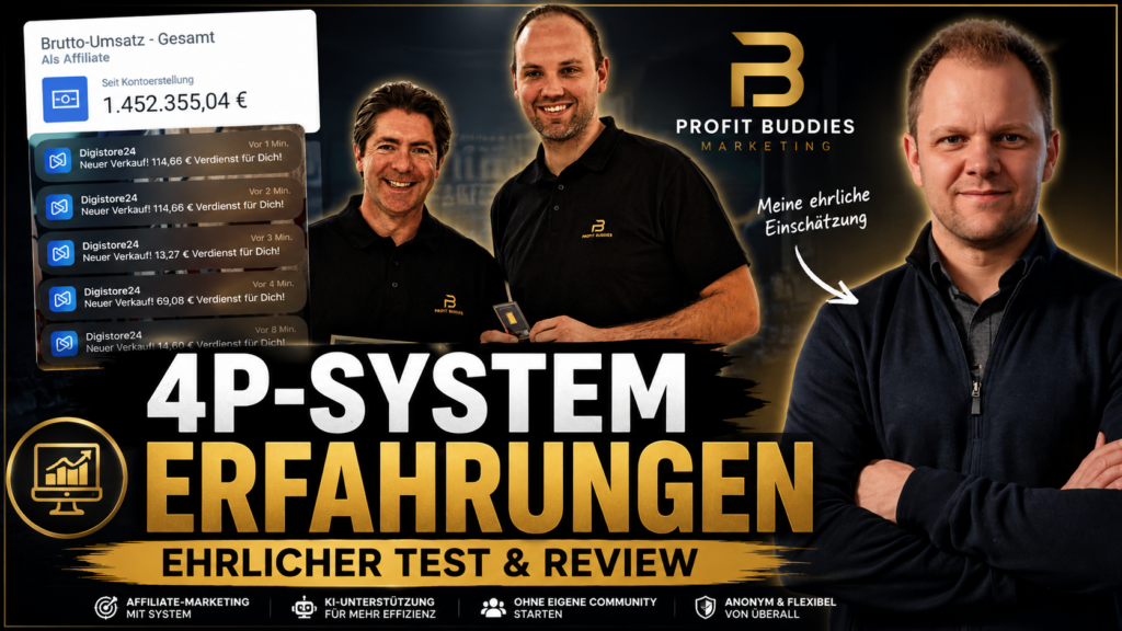 Profitbuddies 4P System Einschätzung, Test