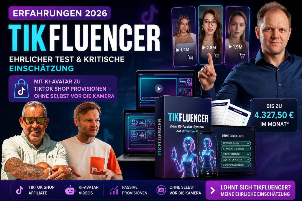 Tikfluencer Erfahrung 2026, Ralf Schmitz, Robby Schadt, TikTok