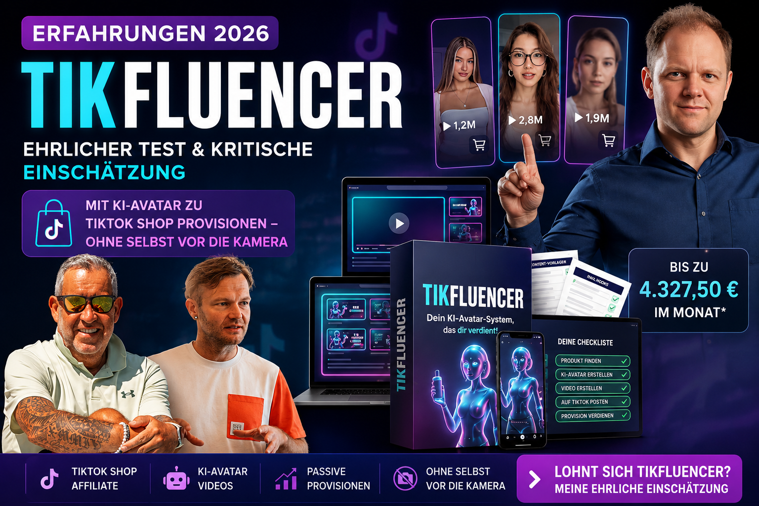 Tikfluencer Erfahrung 2026, Ralf Schmitz, Robby Schadt, TikTok