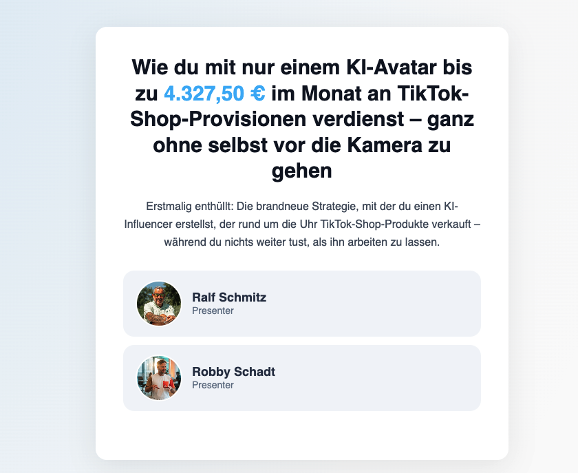 Tikfluencer, Ralf Schmitz, Robby Schadt